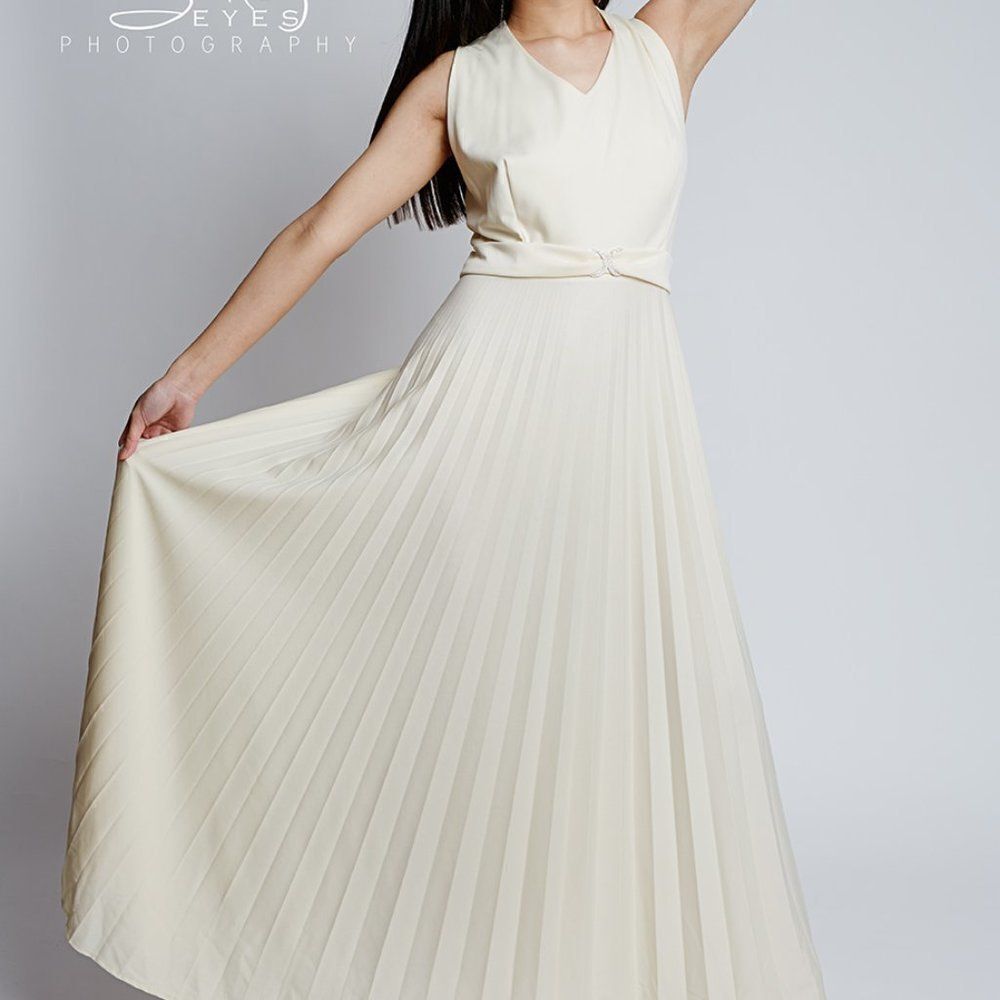 Vintage 70s gown Marilyn Monroe style  medium